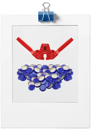Blue Bottle Caps For Home Brewing