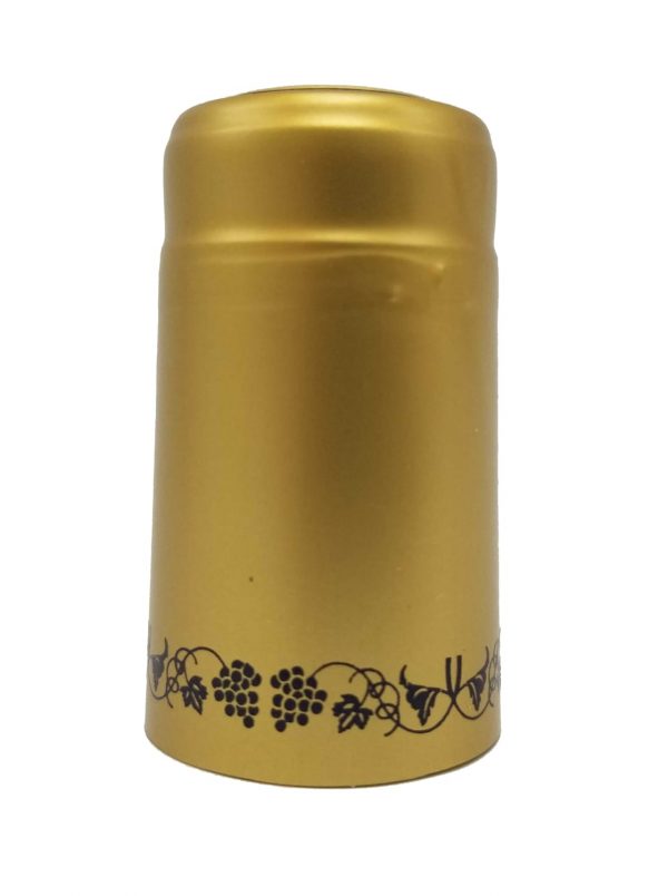 Gold Wine Bottle Pvc Shrink Caps