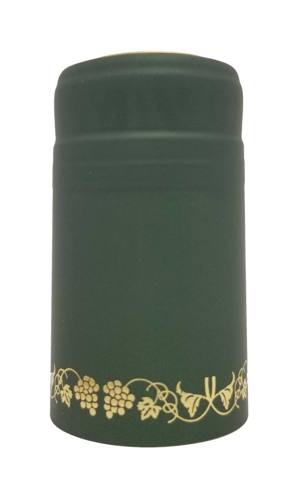 Green Wine Bottle Pvc Shrink Caps
