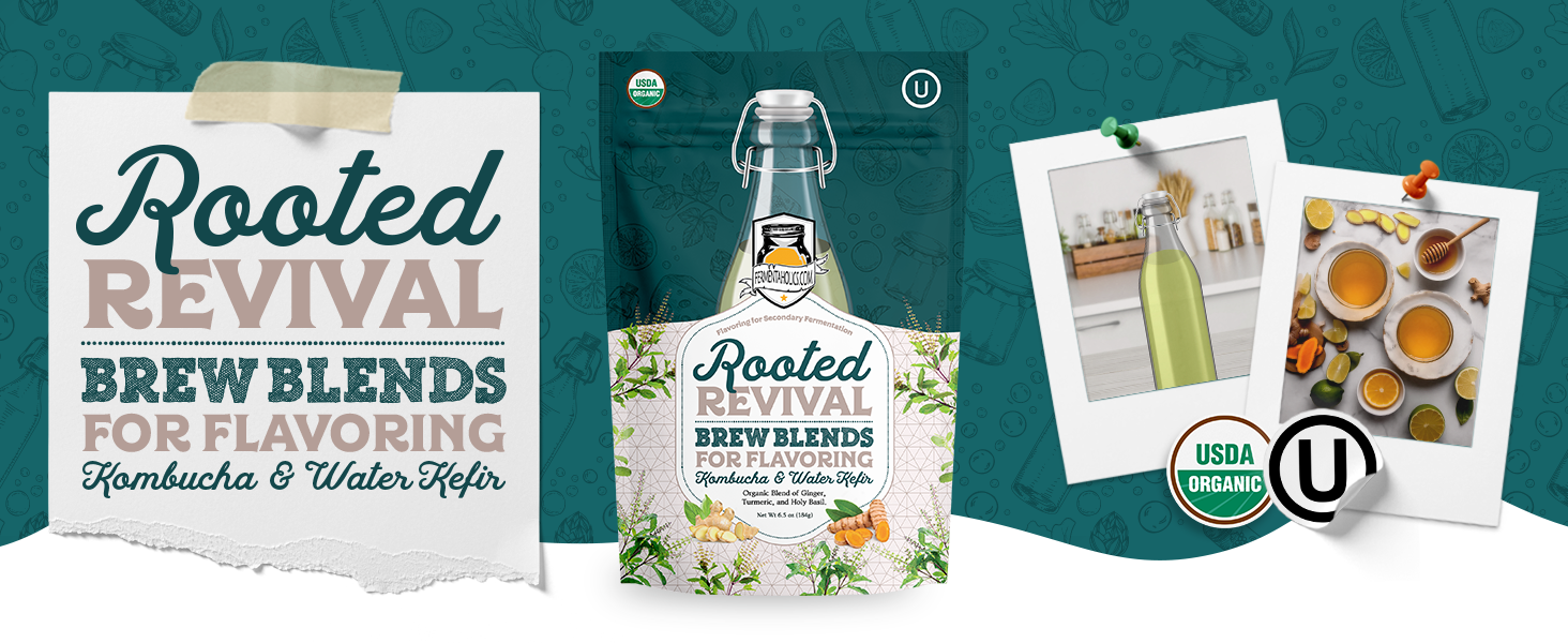 Flavored Kombucha