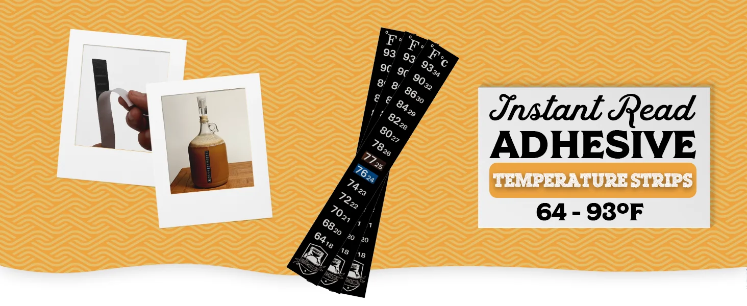 Adhesive Temperature Strip