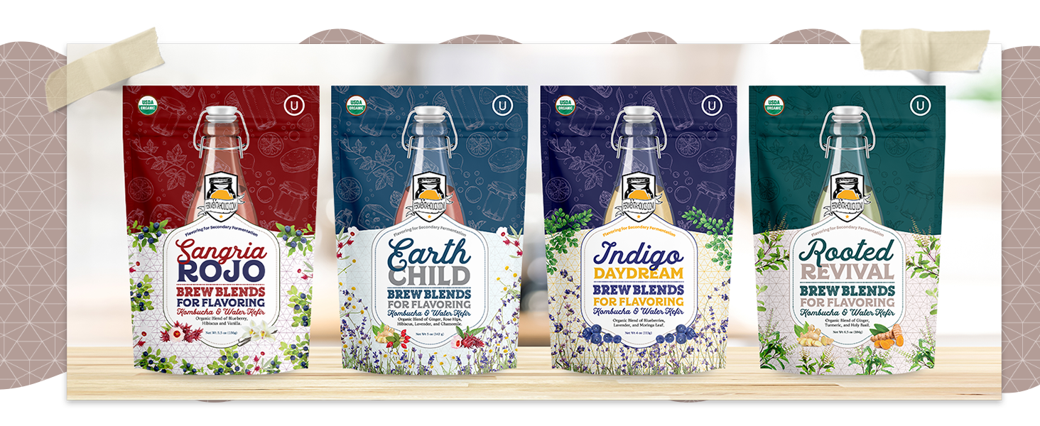 Water Kefir Flavors