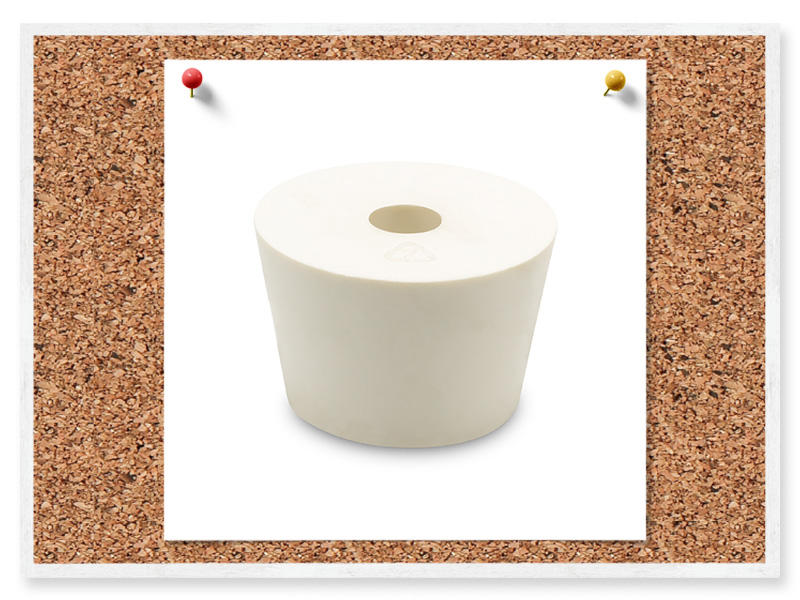 Drilled Silicone Stopper