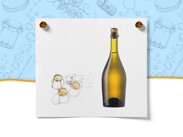 Champagne Bottle Cage