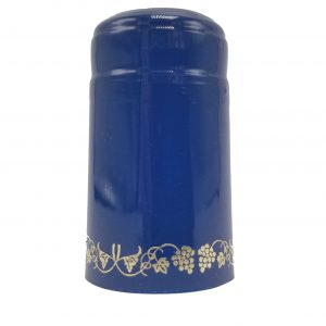Navy Blue Wine Bottle PVC Shrink Caps
