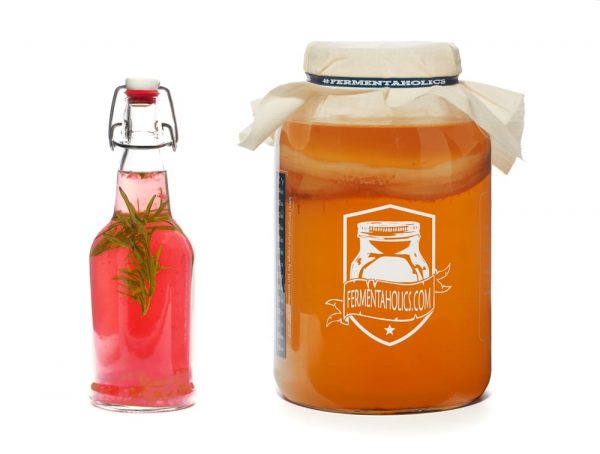 Rosemary Orange Rosehips Kombucha Recipe