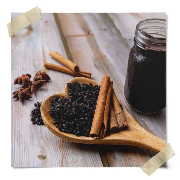 Dried Organic Elderberries