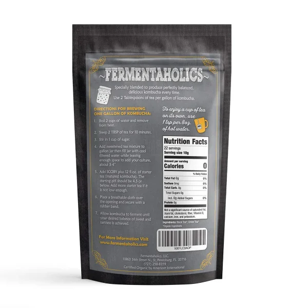 Organic Kombucha Tea Blend