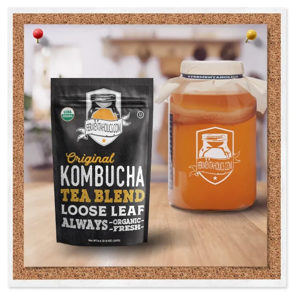 Organic Kombucha Tea Blends