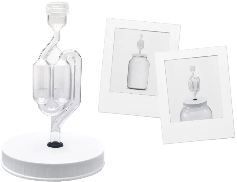 Fermentation Gallon Lid With S-Style Airlock