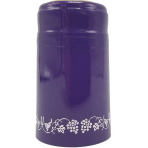 Purple Wine Bottle PVC Shrink Caps