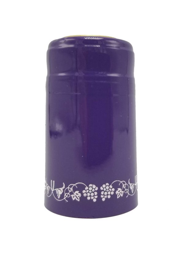 Purple Wine Bottle Pvc Shrink Caps
