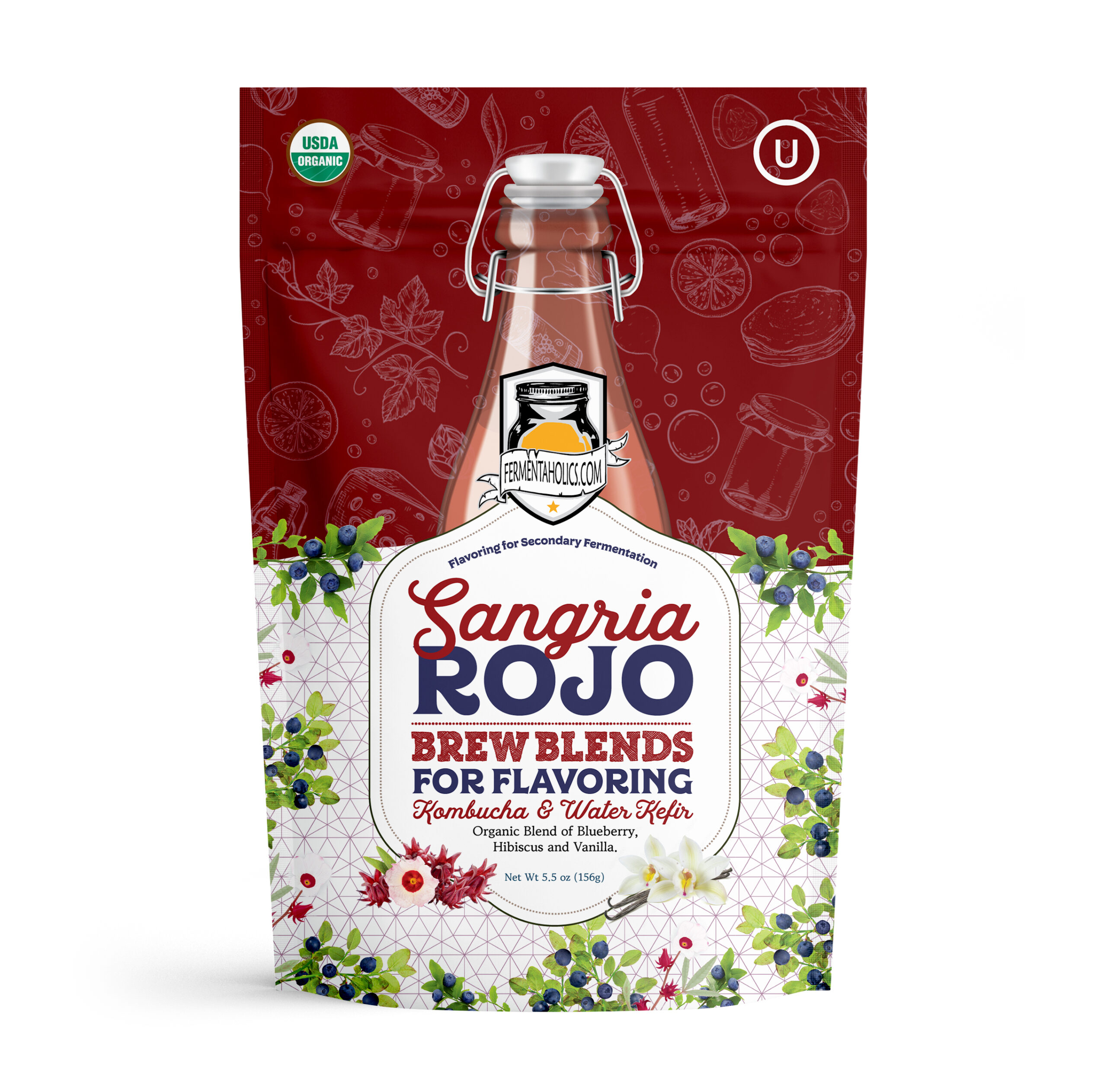 Sangria Rojo Kombucha Flavor