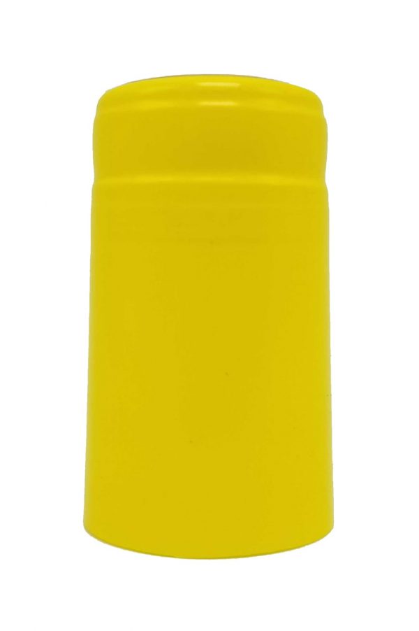 Yellow Wine Bottle Pvc Shrink Caps
