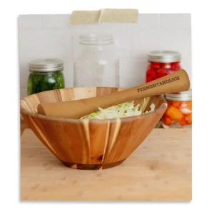 Acacia Tamper Sauerkraut Pounder