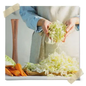 Wooden Acacia Vegetable Tamper