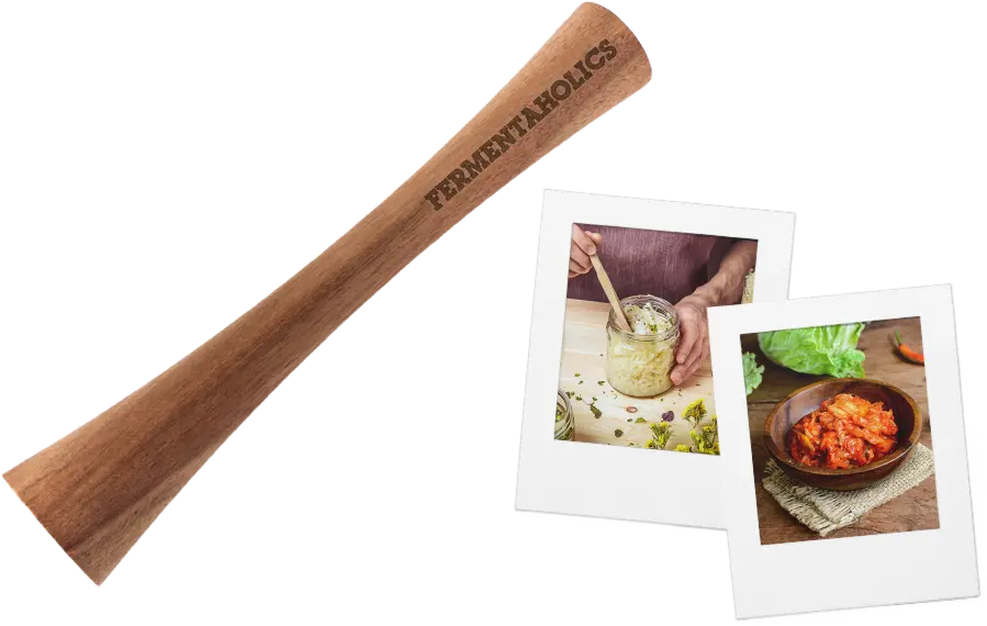 Acacia Wood Fermentation Tamper