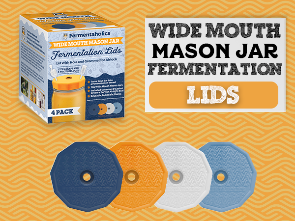 Fermenting Lids Mason Jar