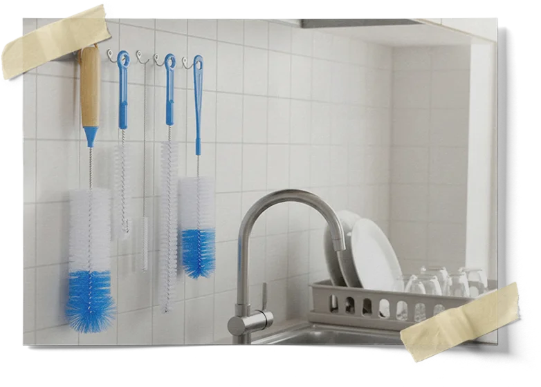 Water Bottle Cleaning Brush