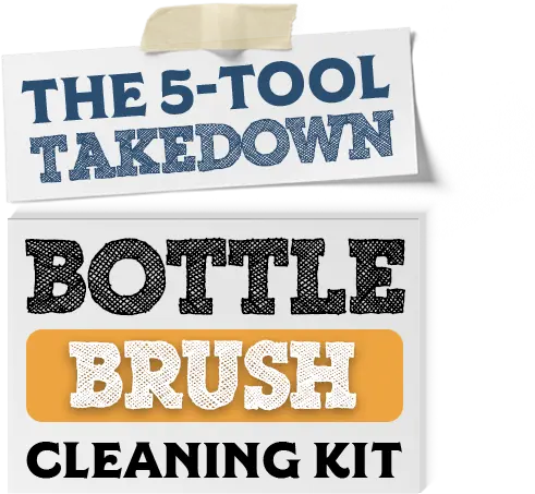 5 Piece Bottle Brush Set