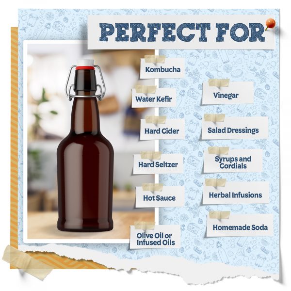 Brown Grolsch Bottles