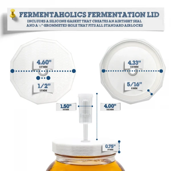 Gallon Jar Fermenting Lid