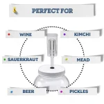 Fermentation Lid With Airlock