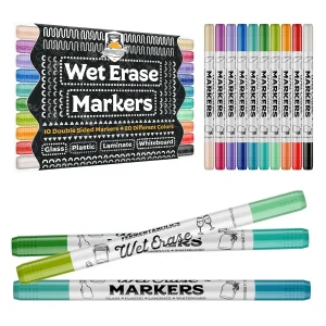 Double Sided Wet Erase Markers