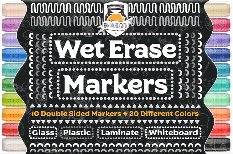 Wet Erase Markers Double Sided