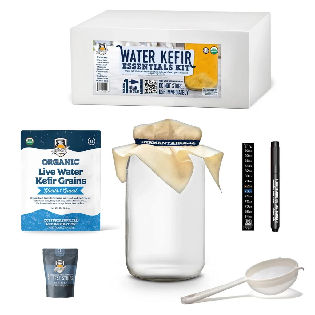 Live Water Kefir Essentials Kit