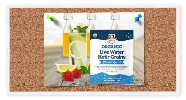 Organic Live Water Kefir Essentials Kit