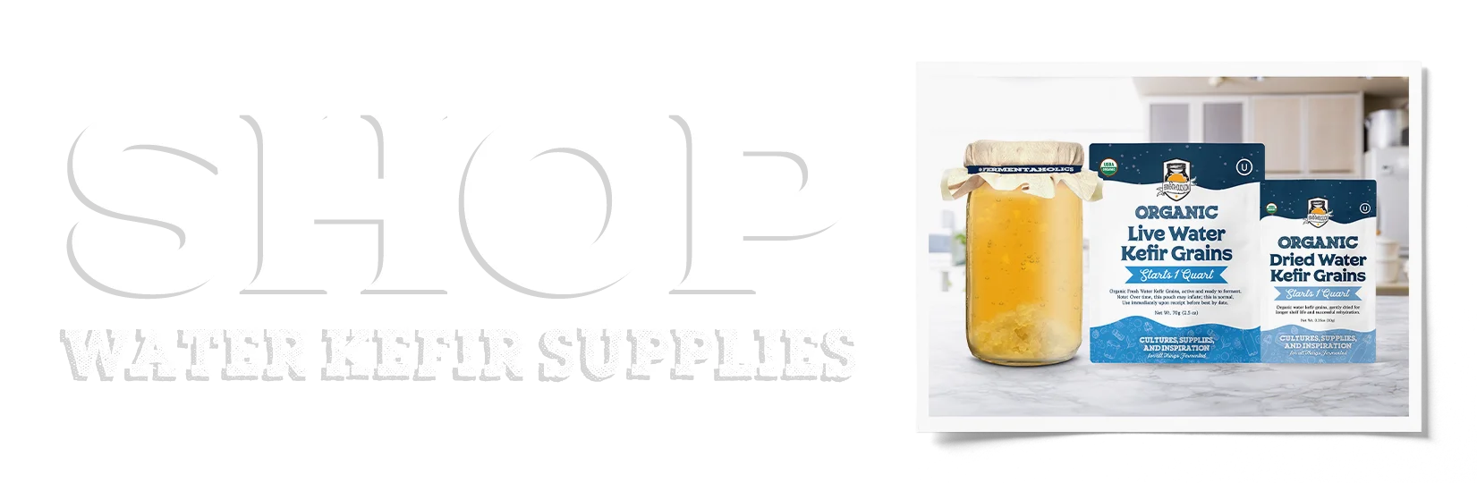 Shop Water Kefir Supplies