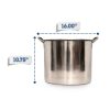 Stainless Steel Boiling Pot