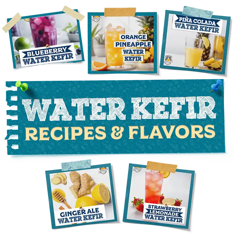 water kefir recipes and flavors