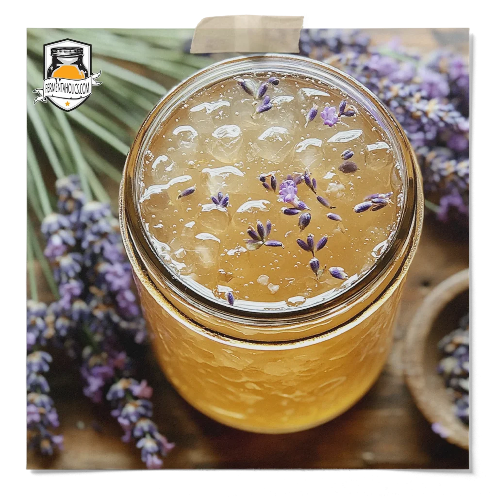 lavender kombucha