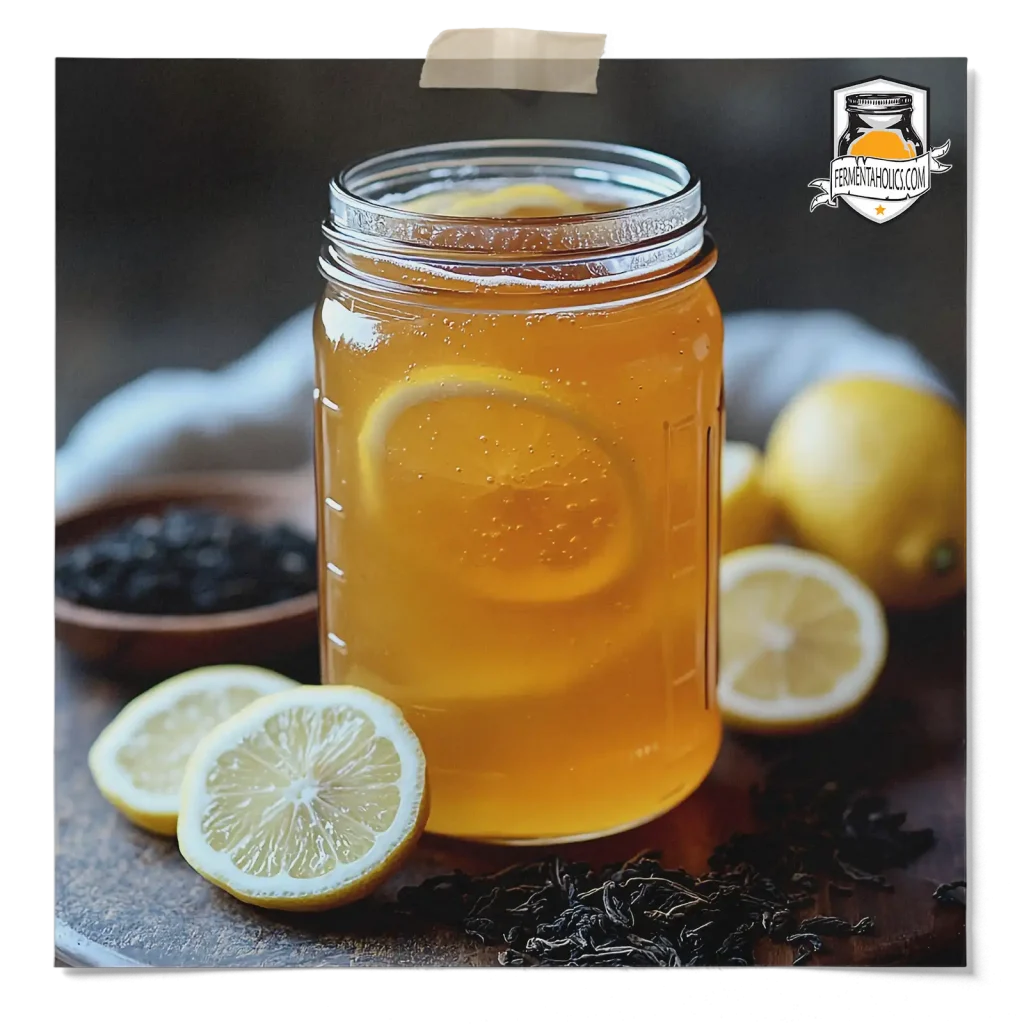 classic southern sweet tea kombucha