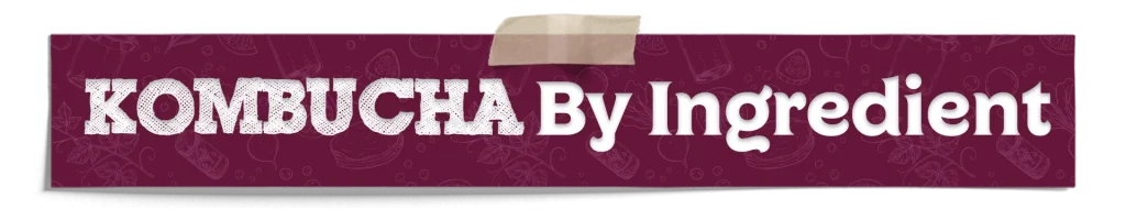 Kombucha By Ingredient