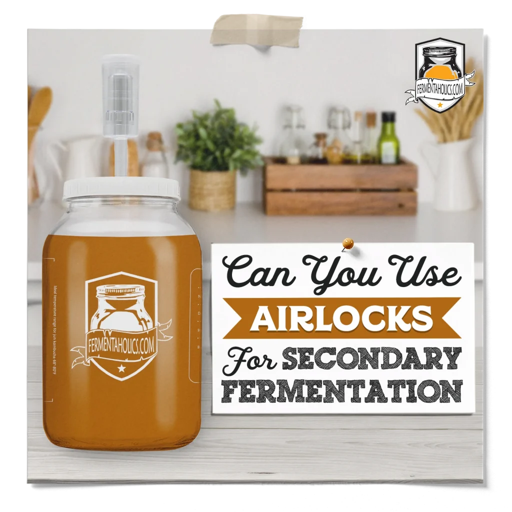 Can you Use an Airlock or Airlock Lids for Secondary Fermentation?