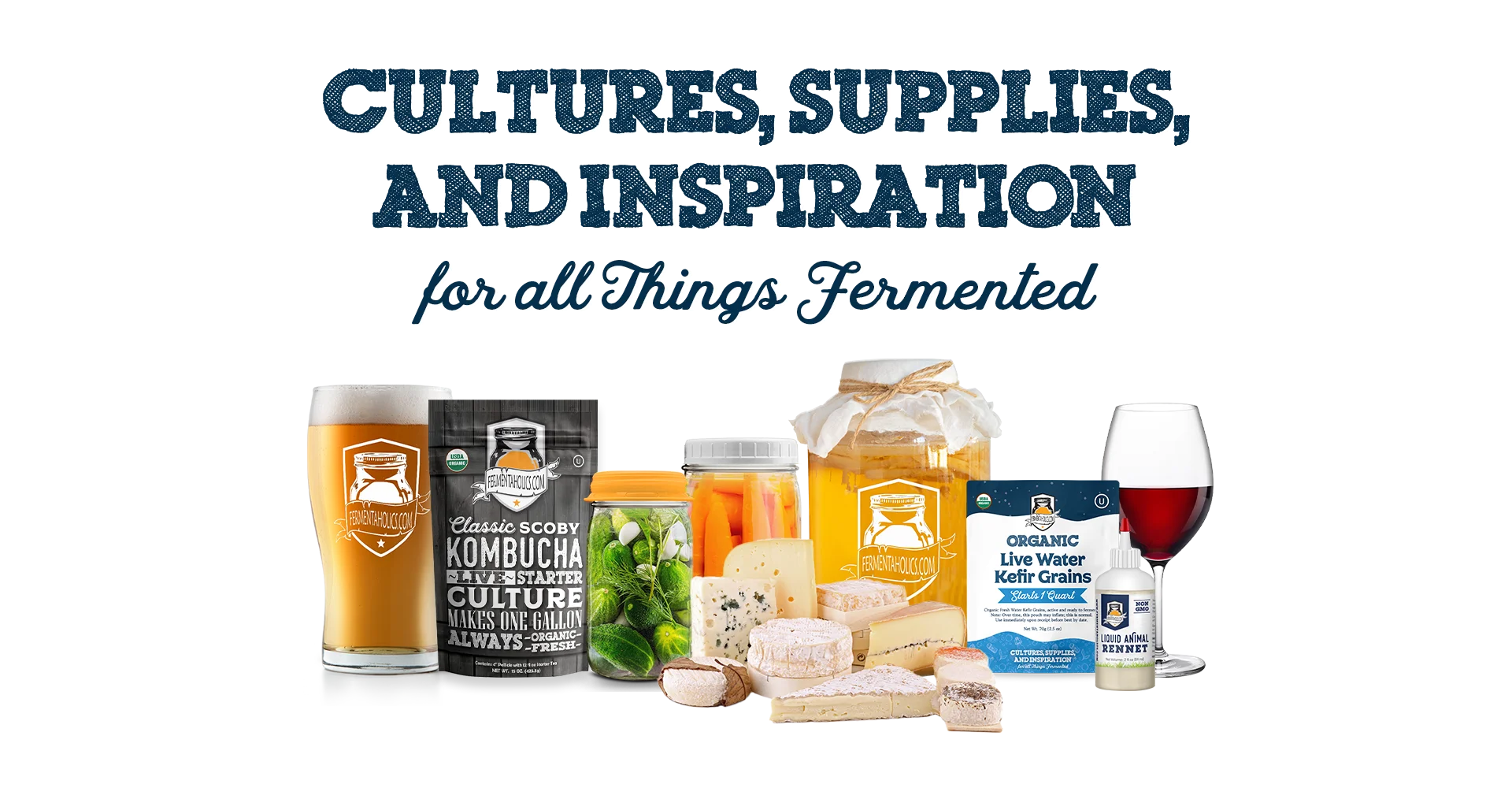Cultures, Supplies, and Inspirations For All Things Fermented