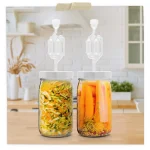 Mason Jar Lids With S-Airlocks