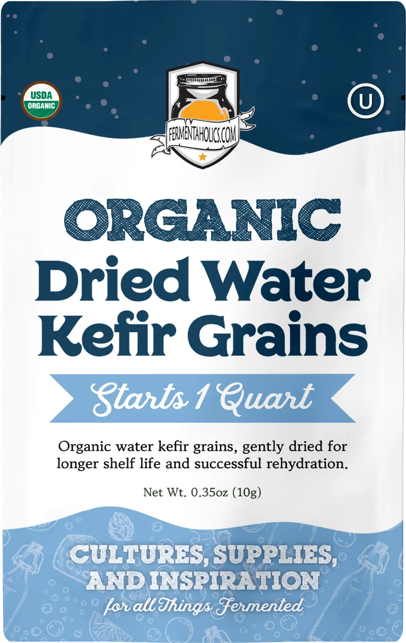 Driedwaterkefirgrains