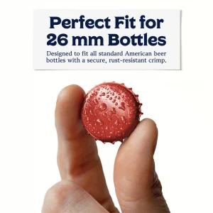 Red Beer Bottle Caps