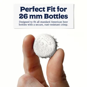 White Bottle Caps
