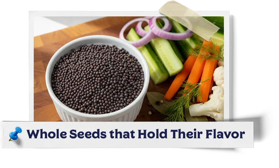 Whole Brown Mustard Seeds