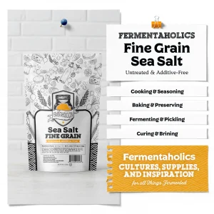 Fine Grain Non-Iodized Sea Salt