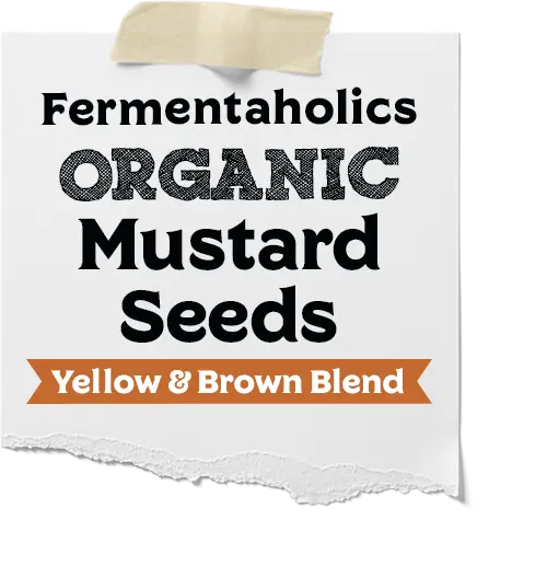Organic Mustard Seed Blend